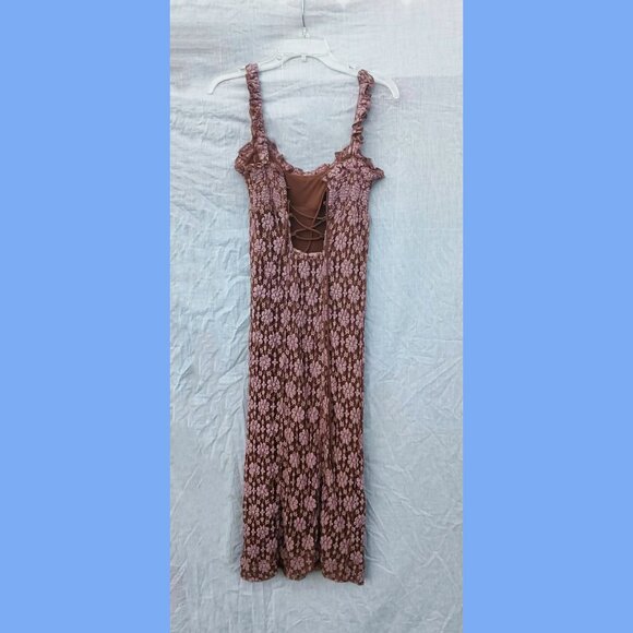 Free People NWT Lucinda Midi Dress - Picture 6 of 7